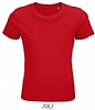 Camiseta Organica Infantil Pioneer Sols - Color Rojo